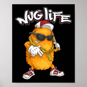Cool Gangster Chix Fingers Fans Boys Girls Designs Poster