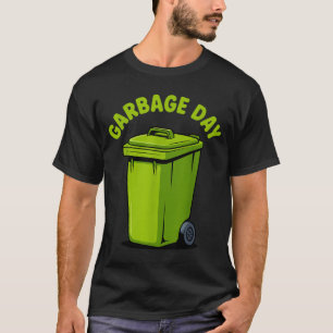 Cool Garbage Truck Art For Men Women Kids Garbage T-Shirt