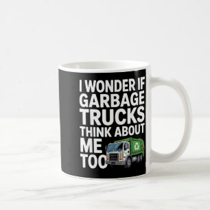 Cool Garbage Truck Design For Men Women Trash Garb Coffee Mug