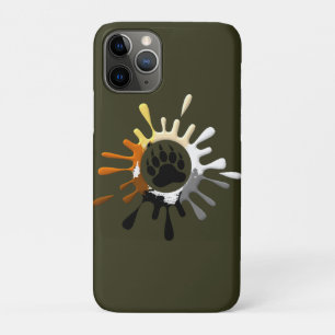 Cool Gay Bears Pride Bear Paw iPhone 11 Pro Case