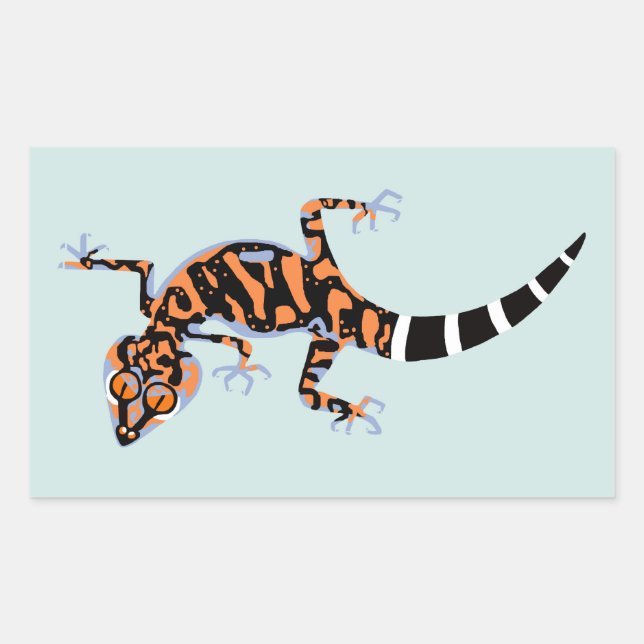 Cool GECKO -- Nature - Ecology - Rectangular Sticker (Front)