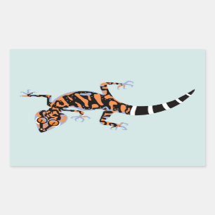 Cool GECKO -- Nature - Ecology - Rectangular Sticker