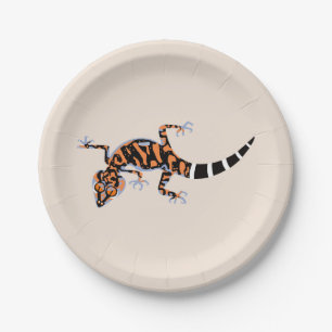  Cool GECKO -Wildlife - Nature - Party Paper Plate
