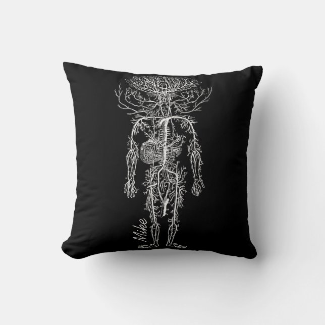Cool Geeky Custom Gifts for Male Medical Nerds Cushion (Front)