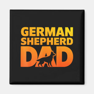 Cool German Shepherd Design For Men Boys Dog Lover Magnet