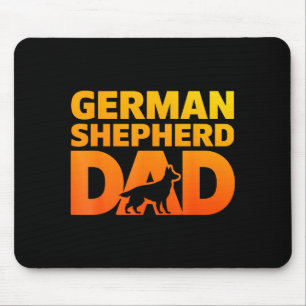Cool German Shepherd Design For Men Boys Dog Lover Mouse Mat