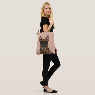 Cool German Shepherd for German Shepherd Lovers Tote Bag