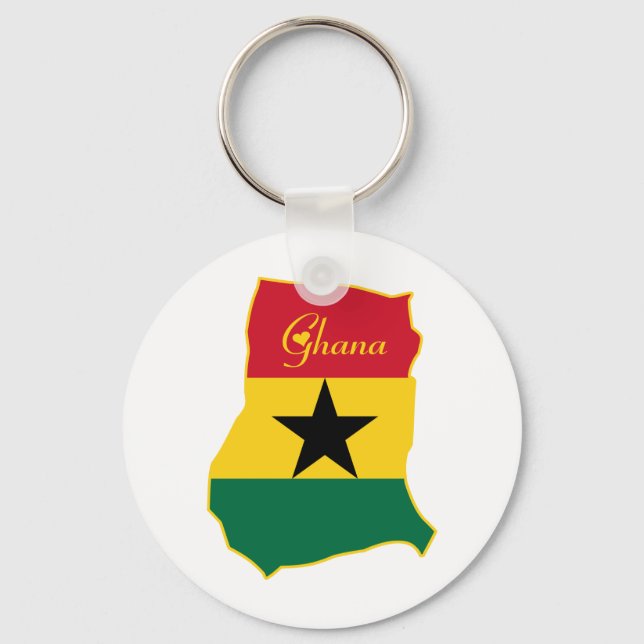 Cool Ghana Key Ring (Front)