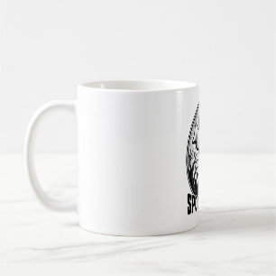 Cool Ghost Halloween Vintage Engraving Tee Art_1 Coffee Mug