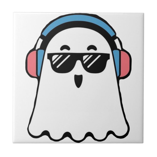 Cool Ghost Tile (Front)