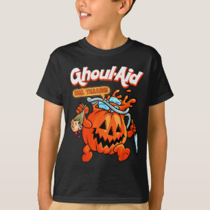 Cool Ghoul Aid Funny Ghoul Pumpkin Cute Meme Hallo T-Shirt