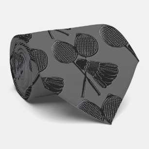 Cool Gift for Badminton Players Tie