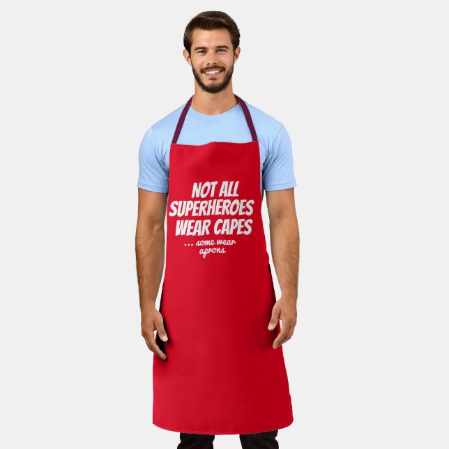 Cool Gift for Dad BBQ Grill Chef Apron #fathersday (Worn)