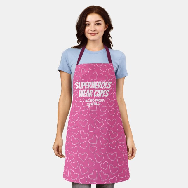 Cool Gift for Mum Chef Baker's Apron #mothersday (Worn)