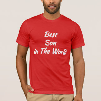 Cool Gift idea - Best Son in the World T-Shirt