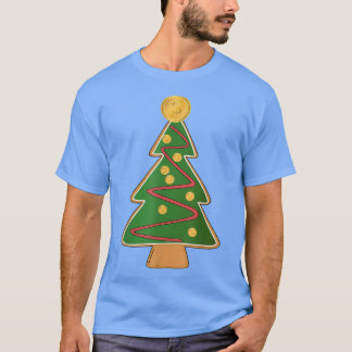 Cool Ginger Bread Bitcoin Christmas Tree Funny App T-Shirt