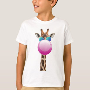 Cool Giraffe and Bubblegum T-Shirt