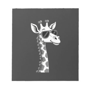 Cool Giraffe Art For Men Women Kids Animal Lover A Notepad