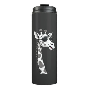 Cool Giraffe Art For Men Women Kids Animal Lover A Thermal Tumbler