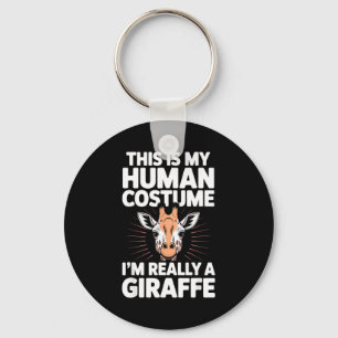 Cool Giraffe Art For Men Women Kids Toddler Giraff Key Ring