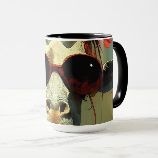 Cool Giraffe Mug (Front Right)