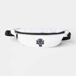Cool Giraffe Sunglasses Headphones Giraffes   Bum Bags