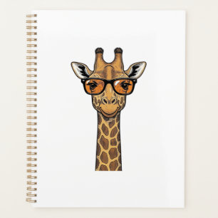 Cool Giraffe Sunglasses Vintage Engraving Shirt De Planner
