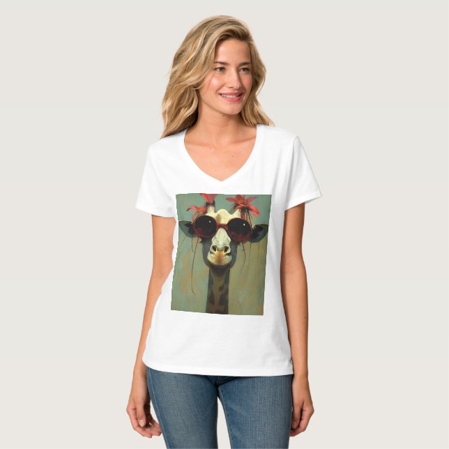 Cool Giraffe T-Shirt (Front Full)