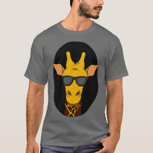 Cool giraffe with a sunglasses T-Shirt