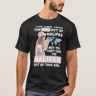 Cool Girl from Halifax City Proud Halifax Girl T-Shirt