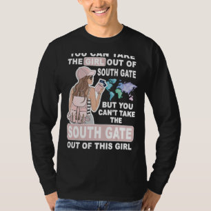 Cool Girl from South Gate City Proud South Gate G T-Shirt