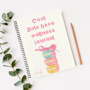 Cool Girls Have Wellness Journal Coquette Notebook