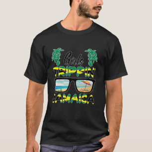 Cool Girls Jamaica Trip 2024 Beach Vacation Party T-Shirt
