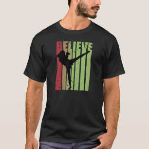 Cool Girls Kickboxing Birthday Vintage Kick Box Ma T-Shirt