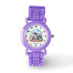 Cool girls sea turtle add name watch