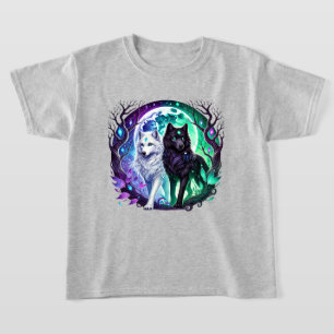 Cool girls wolf lovers  T-Shirt