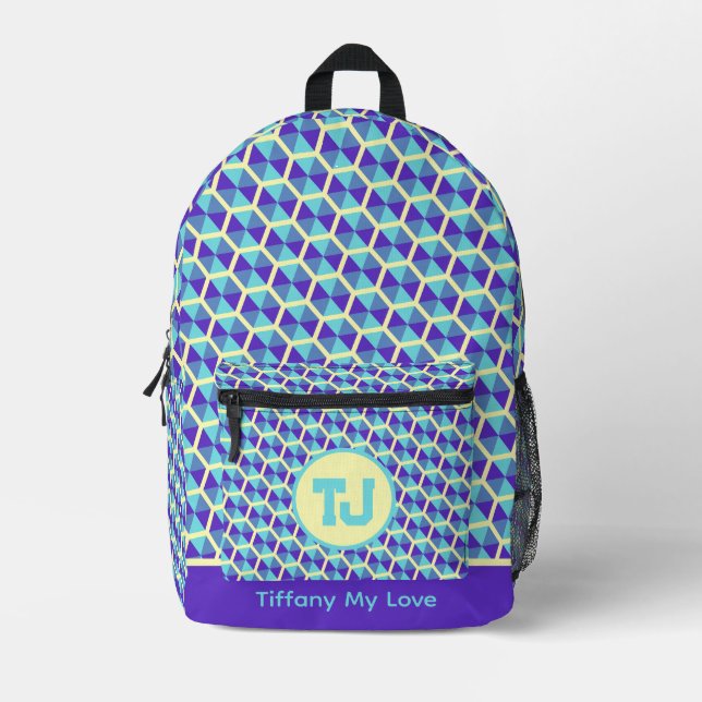 Cool Girly Gym Backpack For Him (Front)
