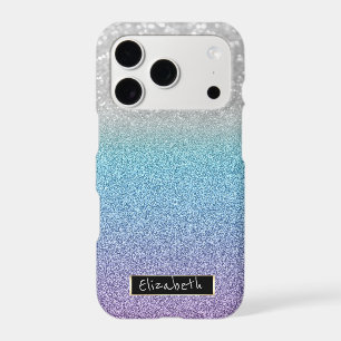 Cool Glitter Bokeh Ombre - Personalised