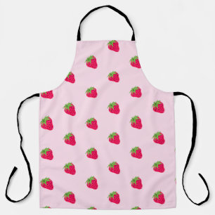 Cool Glitter Strawberry Pink Apron