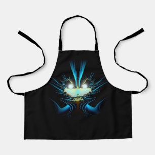 Cool Glowing Eyes Alien Creature Apron