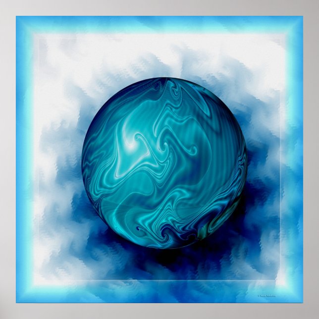 cool gnarl sphere poster (Front)