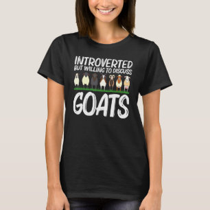 Cool Goat For Men Women Domestic Goat Farm T-Shirt