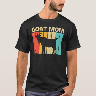 Cool Goat For Mom Mother Goat Farmer Farming   T-Shirt
