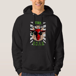cool goat hoodie