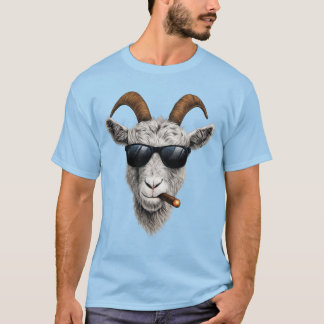 Cool Goat Sunglasses T-Shirt – Streetwear Style