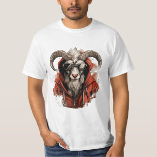 cool goat with sunglasses T-Shirt