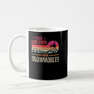 Cool Godfathers Ride Snowmobiles - Snowmobile Dad  Coffee Mug