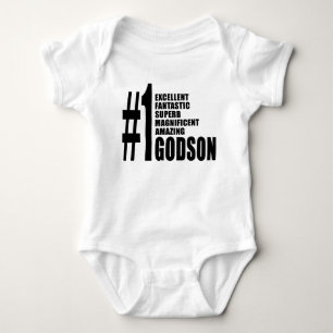 Cool Godsons : Number One Godson Baby Bodysuit