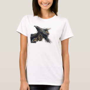 Cool Gold Abstract Eagle Custom Shirt