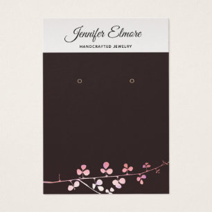 Cool Gold Branch Black Earring Display Holder